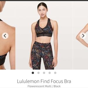 Lululemon Find Focus Bra Size 6